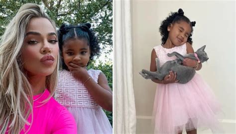Khloé Kardashian Posts Daughter Trues Cute Snaps With Pet Cat ‘pure