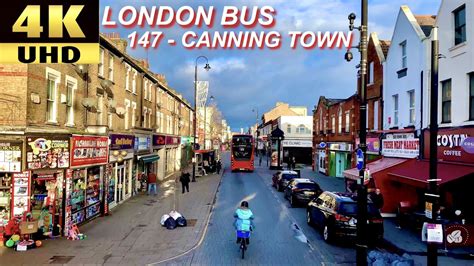 London Bus Rides 🇬🇧 Route 147 🚍 Canning Town To Ilford Station Youtube