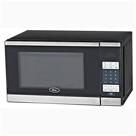 Oster Cu Ft Microwave Oven Stainless Steel And Black Watt