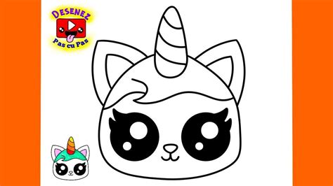 Cum Desenez O Pisica Unicorn 🐱🦄 Desen Scolari Si Prescolari How To