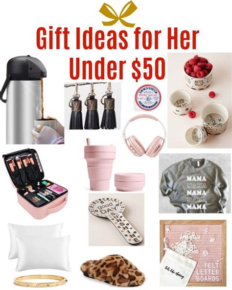 Cool gift ideas under $50. Gift Ideas Under $50 | Favorite things gift, Gifts ...