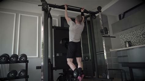 Supinated Grip Weighted Pull Up Youtube
