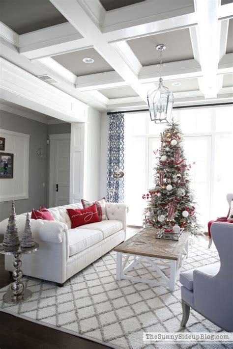 Christmas Formal Living Room Decked And Styled Home Tour The Sunny