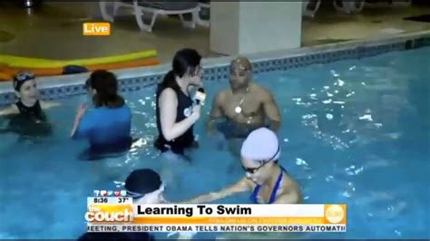 Aquaskills Adults Conquer Fear Of Water Live With Alex Denis On Cbs News Youtube