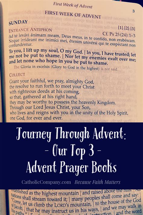 Journey Through Advent Our Top 3 Advent Prayer Books The Catholic