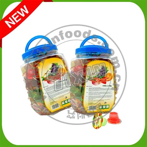 Colorful Mini Jelly Cup In Jar Buy Colorful Mini Jelly Cupmini Fruit