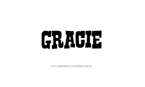 The Word Grace Written In Black And White