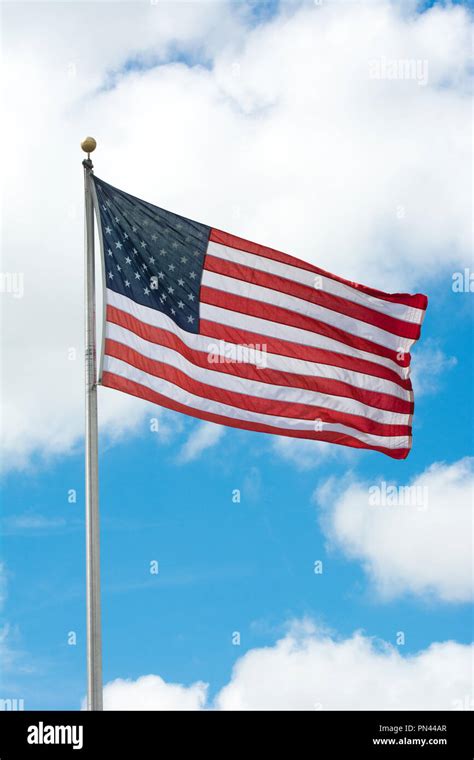American Flag Waving Hi Res Stock Photography And Images Alamy