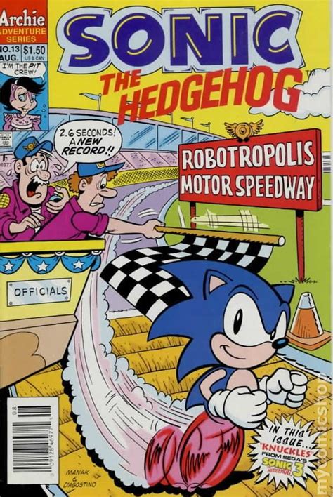 Vintage Sonic The Hedgehog Comic Book Lagoagriogobec