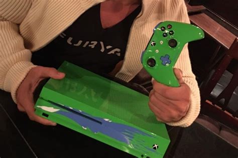 Microsoft Creates Custom Xbox One S In Honor Of Paul Walker The Verge