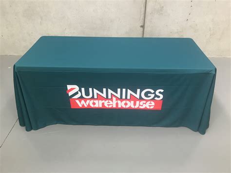 Printed Tablecloths, Branded Table Cloths | Custom Fitted Table Covers