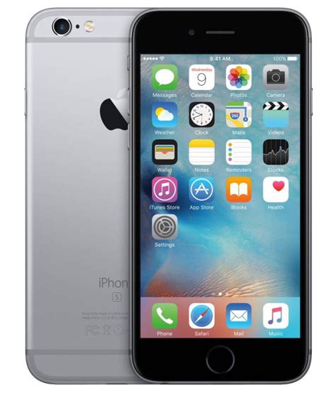 Apple Iphone 6s 32gb 2 Gb Space Grey Mobile Phones Online At Low