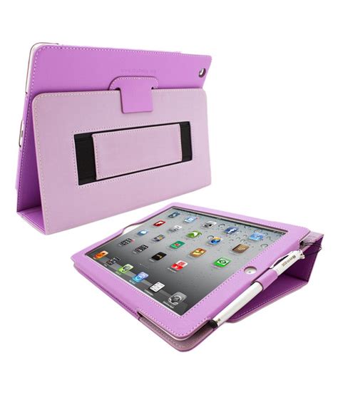 Snugg Leather Case Apple Ipad 2 Purple Cases And Covers Online At Low