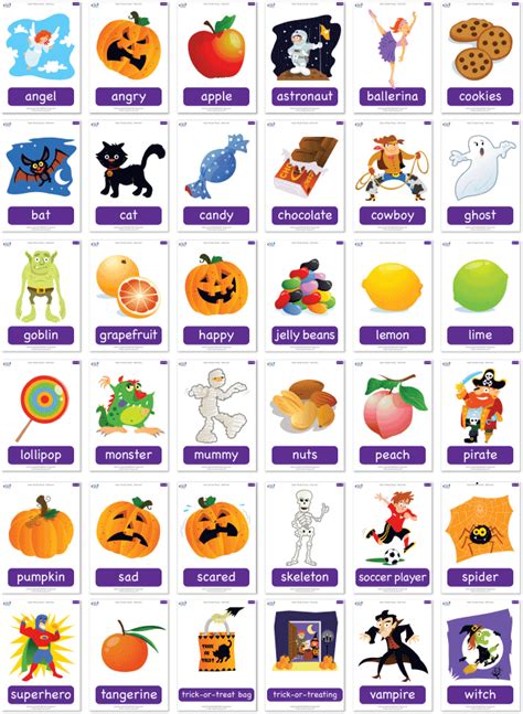 Halloween Flashcards Printable Printable Word Searches