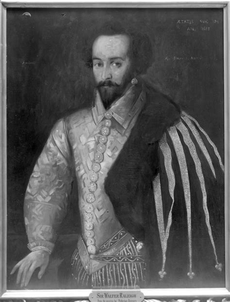 Sir Walter Raleigh Portrait · Document Bank Of Virginia