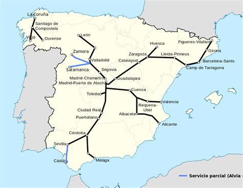 Sociales E Imagen La Alta Velocidad Ferroviaria En España