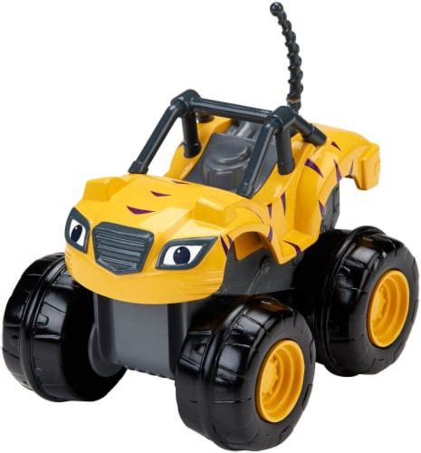 Fisher Price Blaze And The Monster Machines Slam And Go Stripes Vehicle