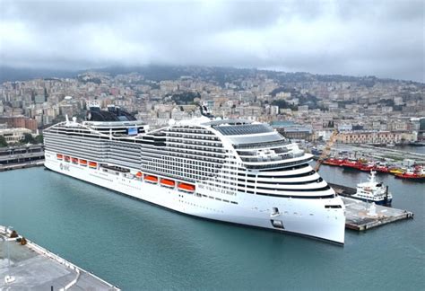 Msc Cruises Biggest Ship Begins Mediterranean Voyages