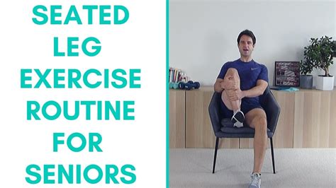 8 Pics Seated Leg Exercises For Seniors With Pictures And Description