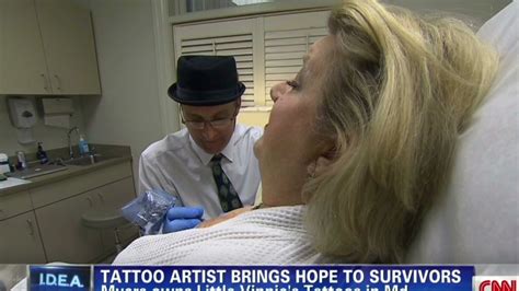 Tattoo Artist Constructs 3 D Nipples Cnn