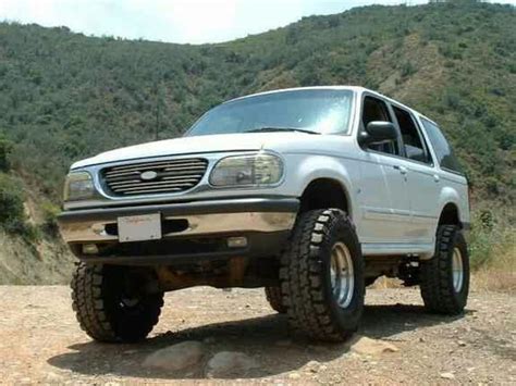 Lifted Explorer Ford 4x4 Pinterest Ford Explorer And Ford