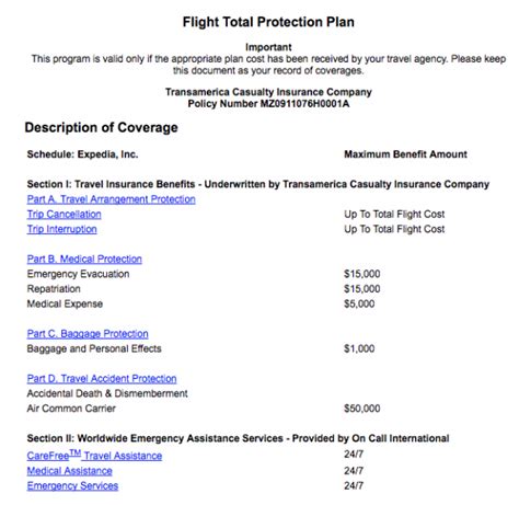 Travel insurance does not cover losses that arise from expected or reasonably foreseeable events or problems. Is Expedia Flight Insurance Good Value? - Company Review ...