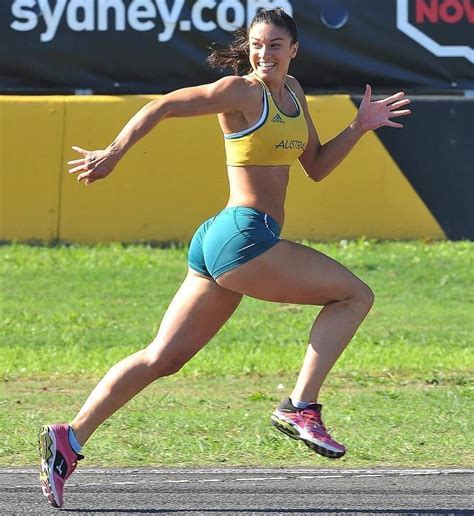Pin De Jai En 41 Sports Michelle Jenneke Entrenamiento Para Piernas Tonificadas Atletas