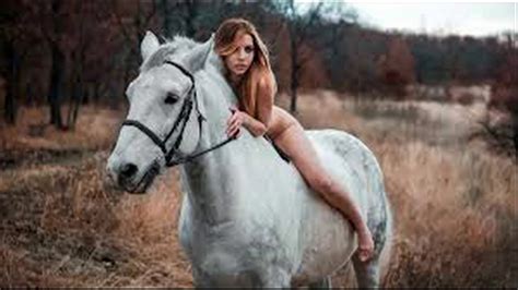 Beautiful Girl Riding Horses Youtube