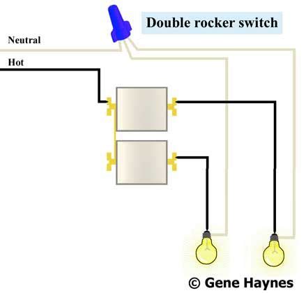 Images taken from various sources for illustration only wiring a double dimmer light switch diagram. Double Rocker Switch Wiring