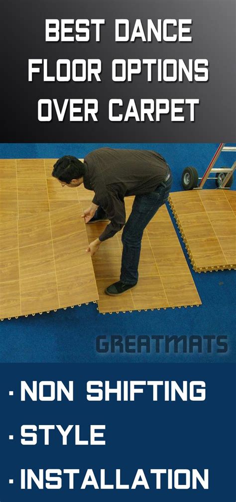 What Makes Good Temporary Flooring Over Carpet Ideas For Home And Dance