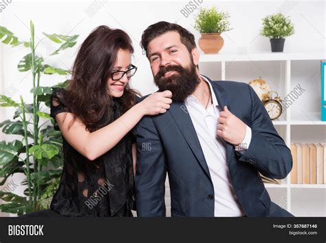 Office Couple Image Photo Free Trial Bigstock