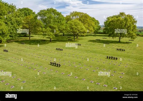 La Cambe German War Cemetery In Normandy France May 07 2016 Stock