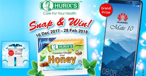 This contest is open to all residents of malaysia. Hurix's Licorice Drops with Honey Snap & Win Contest ...