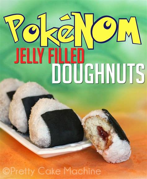 Recipetutorial Pokémon Inspired Jelly Filled Donuts For Pokénom