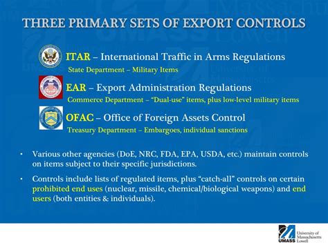 Ppt Export Control Training 2014 Thomas Porro Export Control