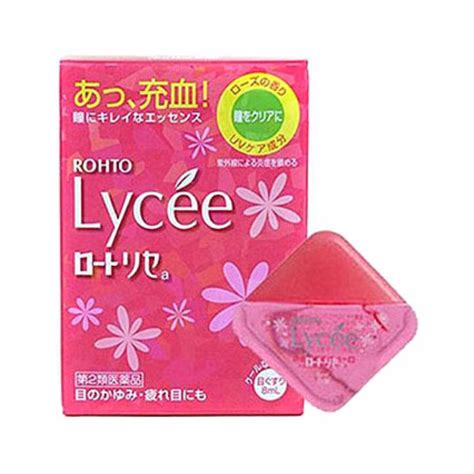 Rohto Lycee Contact Eye Drops 8ml Beauty And Personal Care Vision Care