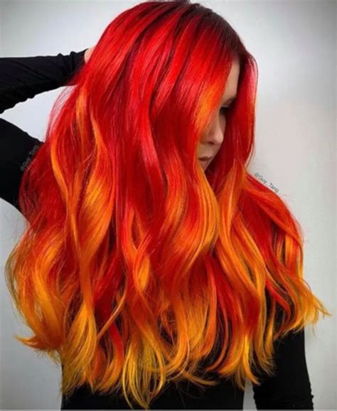 The Best Red Hair Colors To Try In Fashionisers Vivid Hair Color Hair Dye Colors Ombre
