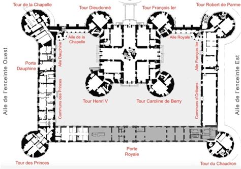 Archimaps Floor Plan Of The Chateau De Chambord Vrogue Co