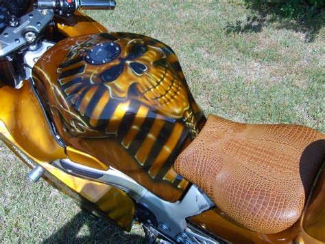 Custom Motorcycle Airbrush Art