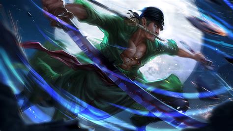 Perfect screen background display for desktop, iphone, pc, laptop, computer, android phone, smartphone, imac, macbook, tablet, mobile device. Roronoa Zoro 4K 8K HD One Piece Wallpaper #2