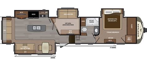If their claims are true, palomino offers the largest selection of. Floorplan image of Keystone Montana model 3950BR - NEW ...