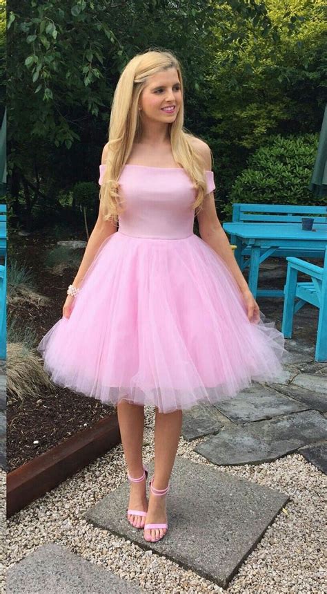 Untitled Girly Dresses Cute Dresses For Party Pink Homecoming Dress