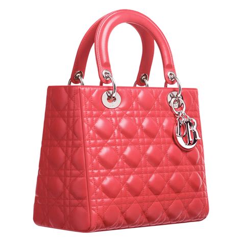 LADY DIOR Cruise 2013 Collection Light coral 'Lady Dior' bag #dolsboutique | Lady dior, Lady 