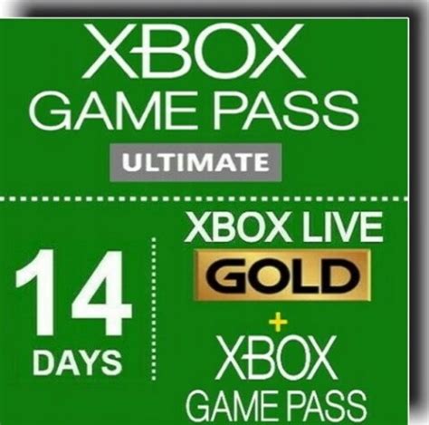 Xbox Game Pass Ultimate Live Gold 14 Dni 9434673656 Oficjalne