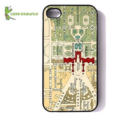 Iphone 4 Case Versailles Map By Caseosaurus On Etsy 1699