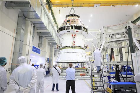 Orion Spacecraft Adapter SA Cone Install The Artemis I O Flickr
