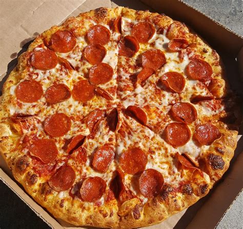 Domino S Thin Crust Pepperoni Pizza Xx Photoz Site