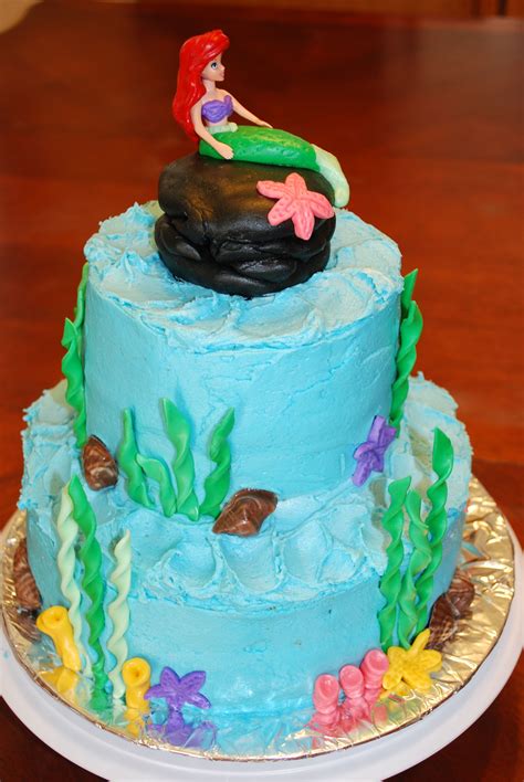 Little Mermaid Birthday Cake Ideas