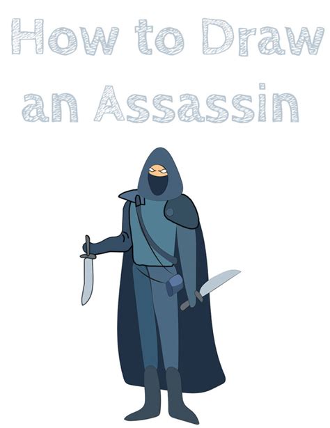 How To Draw An Assassin How To Draw Easy