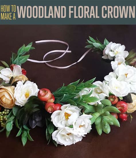 How To Make A Flower Crown Hair Accessory Diy Projects Craft Ideas